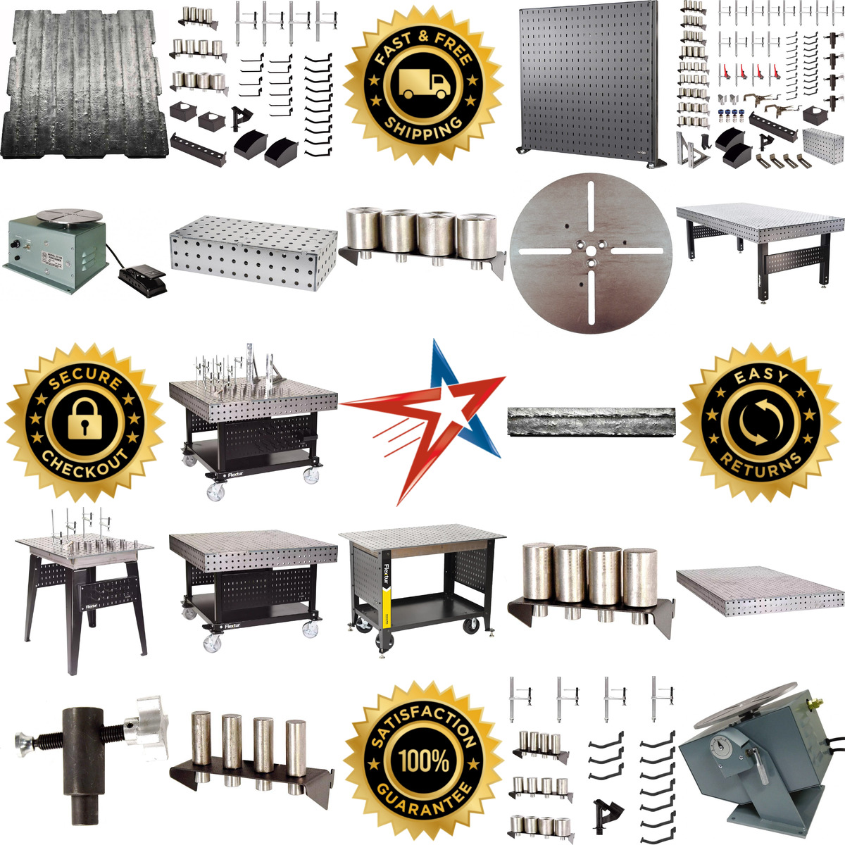 Millions of Products A selection of Welding Plates Welding Positioners and Accessories products on GoVets