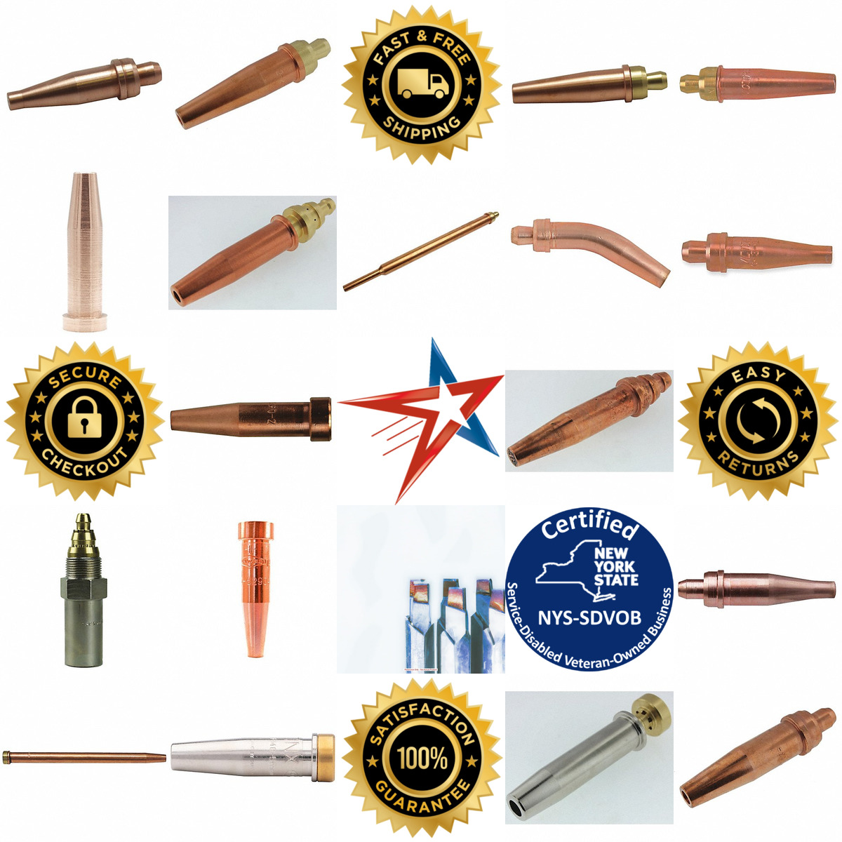 Millions of Products A selection of Oxy Fuel Cutting Tips products on GoVets