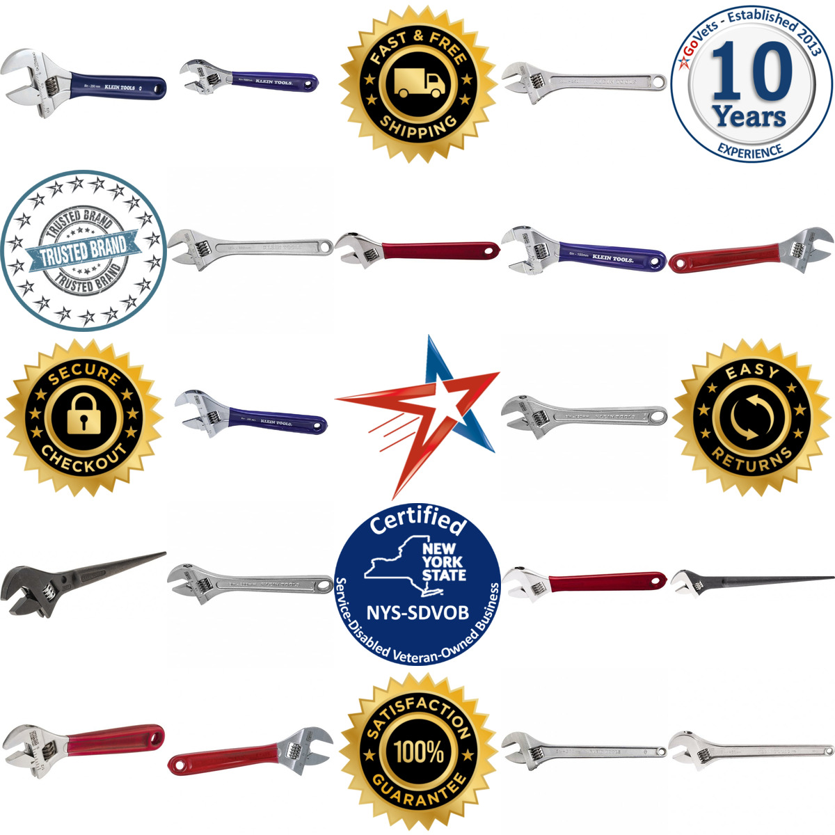 Millions of Products A selection of Klein Tools products on GoVets