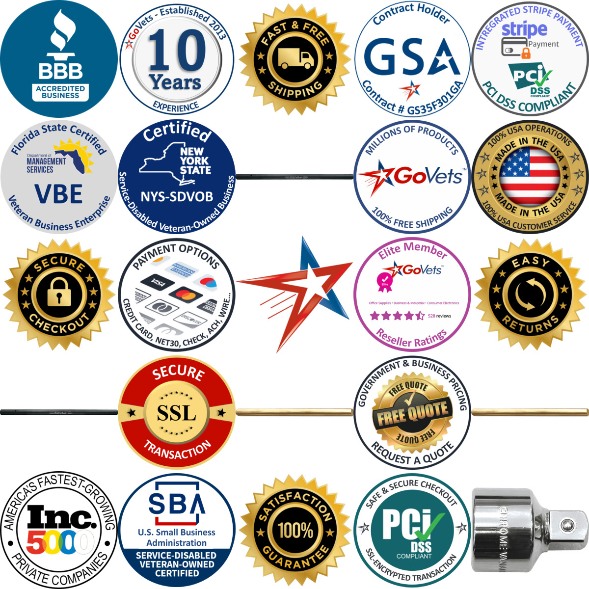 Millions of Products A selection of Ega Master products on GoVets