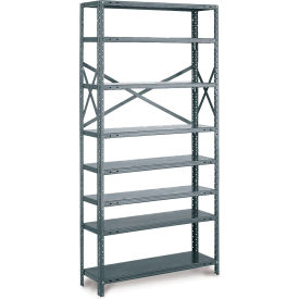 Tri-Boro Klip-It 8 Shelf Open Steel Shelving 48
