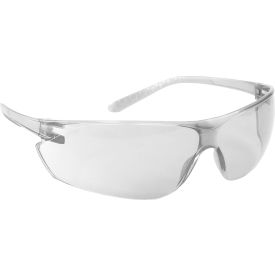 Zenon Ultra-Lyte Anti-Scratch/Anti-Fog Frameless Safety Glasses Clear Lens Clear Temple Pk of 12 250-14-0020