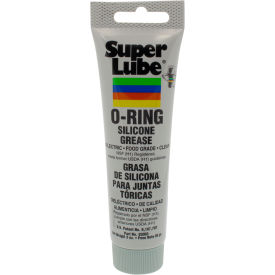 Super Lube 3 oz O-Ring Silicone Grease Tube - Pkg Qty 12 93003