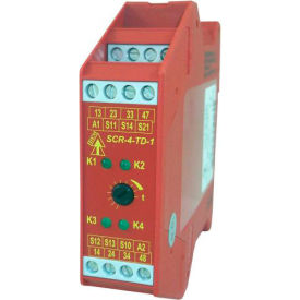 IDEM 180006 SCR-4-TD2 Relay-Std Screw Terminals 180006