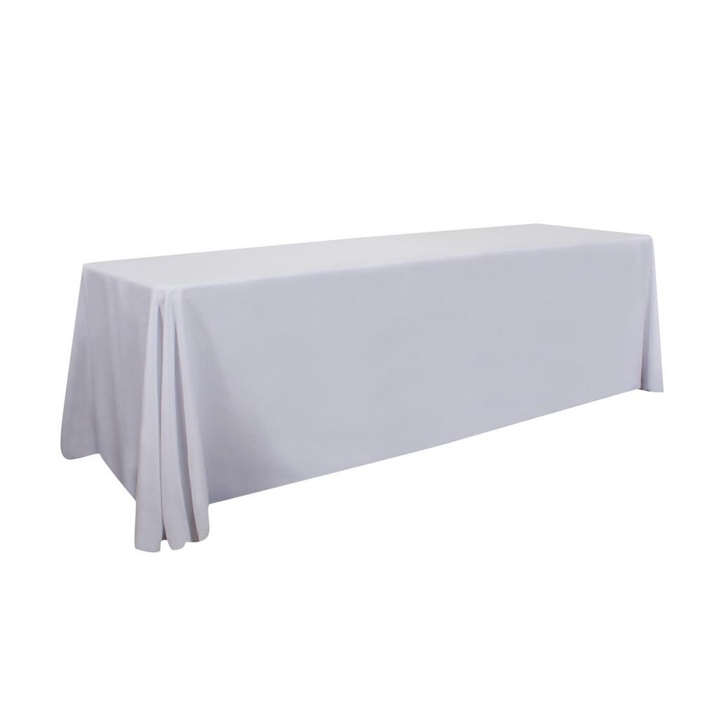 Tablecloths, Width (Inch): 30 , Length (Feet): 8.000 , Color: White  MPN:114122-WHIT