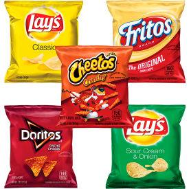 FRITO LAY Potato Chips Bags Variety Pack 1 oz 50 Count 22000403