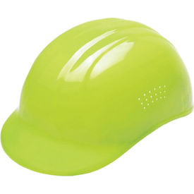 ERB® 67 Vented Bump Cap with 4-Point Pinlock Suspension Hi-Viz Lime WEL19125HL
