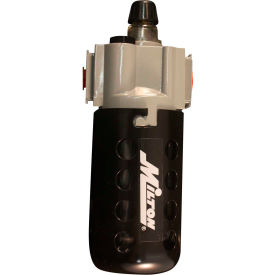 Milton 1028 Precision Lubricator Polycarbonate Bowl w/ Metal Guard 1/4
