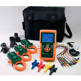 Extech 382100 Power Analyzer/Datalogger Orange/Green 382100