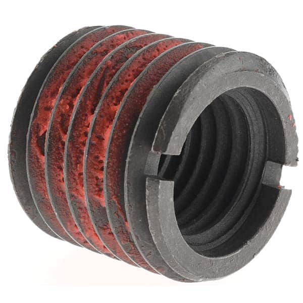 Thread Locking Insert: 7/8-9 Internal Thread, 1-1/4-7 External Thread, UNC, 1-1/8