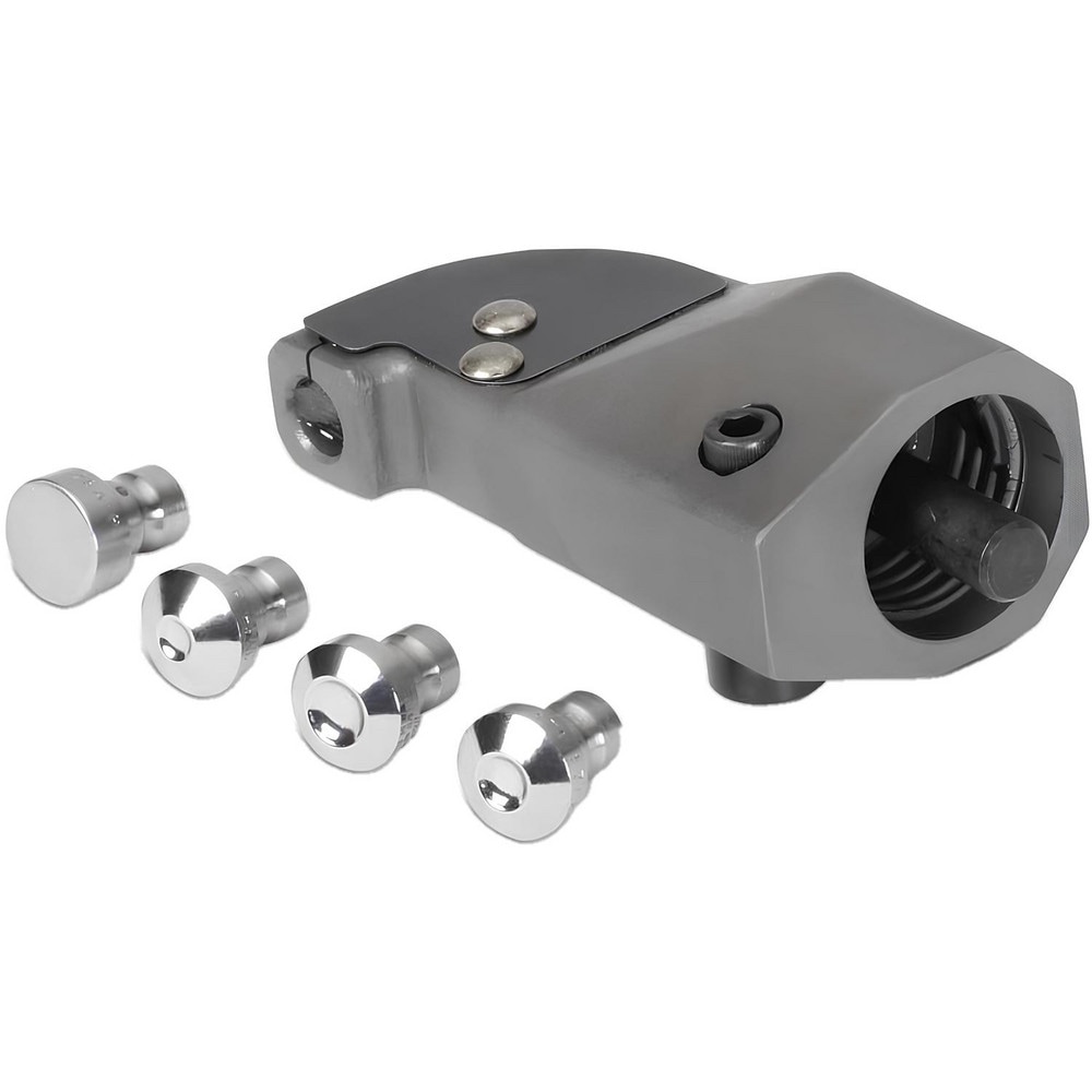 Threaded Insert Installation Tools, Tool Type: 90 - Degree Adaptor for Use On Chicago Pneumatic 3X And 4X Rivet Gun , Accessory Type: Rivet Set Adapter  MPN:ATI595C