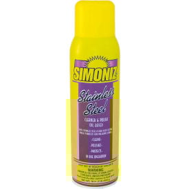 Simoniz Swell® Stainless Steel Cleaner 20 oz. Aerosol Can 12 Cans - S3336012 S3336012