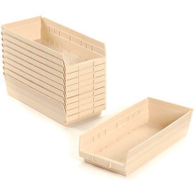 GoVets™ Plastic Nesting Storage Shelf Bin 6-5/8
