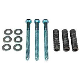 Car Stop Concrete Hardware Kit CS-33-KIT-3