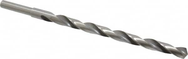Reduced Shank Drill Bit: 39/64'' Dia, 1/2'' Shank Dia, 118 0, High Speed Steel MPN:212X 39/64
