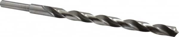Reduced Shank Drill Bit: 43/64'' Dia, 1/2'' Shank Dia, 118 0, High Speed Steel MPN:212X 43/64