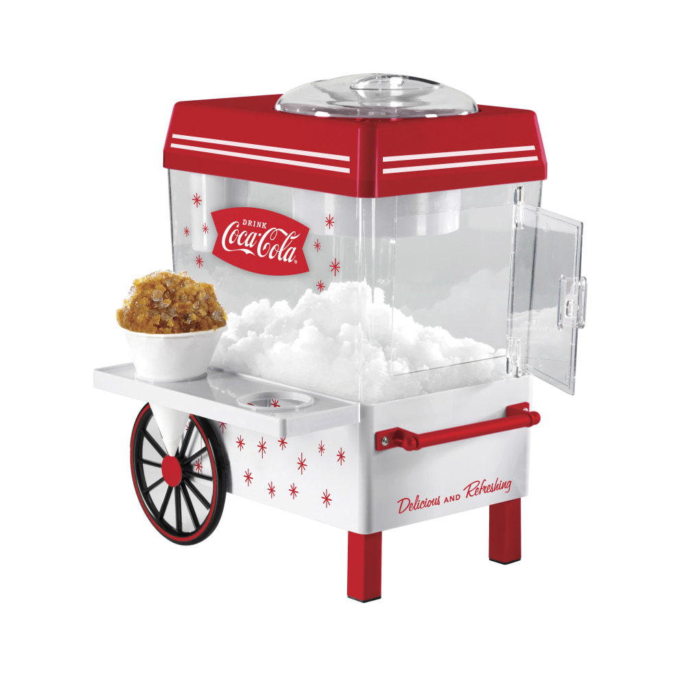 Nostalgia Electrics Coca-Cola Snow Cone Maker, Red MPN:SCM550COKE