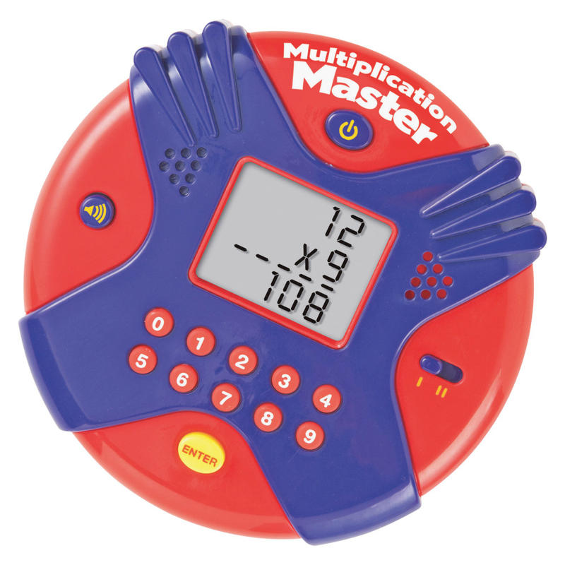 Learning Resources Multiplication master Electronic Flash Card Game, Skill Learning: Multiplication, Ages 7 & Up (Min Order Qty 3) MPN:LER6967