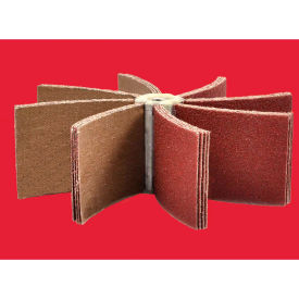 Superior Abrasives 39166 Bore Polisher Spindle 1 to 1-1/2 Aluminum Oxide Medium - Pkg Qty 10 39166