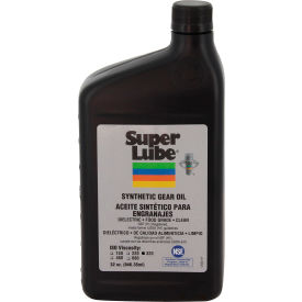 Super Lube® Synthetic Gear Oil ISO 320 1 Quart Bottle - Pkg Qty 12 54300