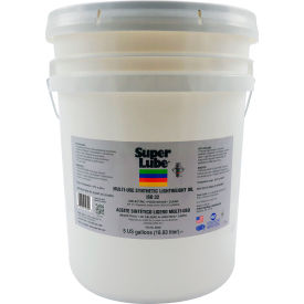Super Lube® Multi-Use Synthetic Lightweight Oil ISO 32 5 Gallon Pail 50350