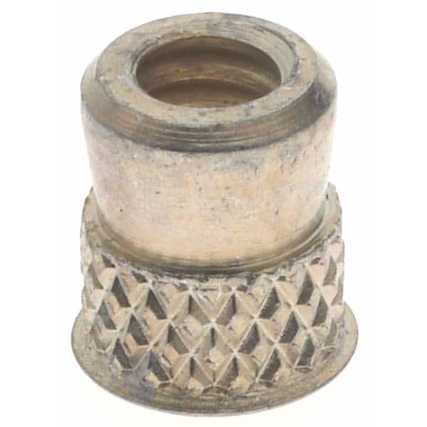 #10-24 UNC Steel Flush Press Fit Threaded Insert MPN:MP43052