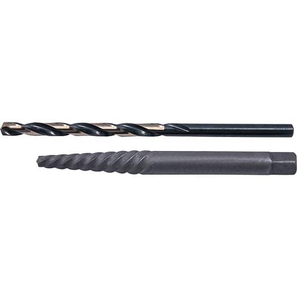 Screw Extractor & Drill: 2 Pc MPN:C22313