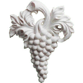 Ekena Small Grape Bunch Center Onlay ONL07X09X01GR 7-1/8