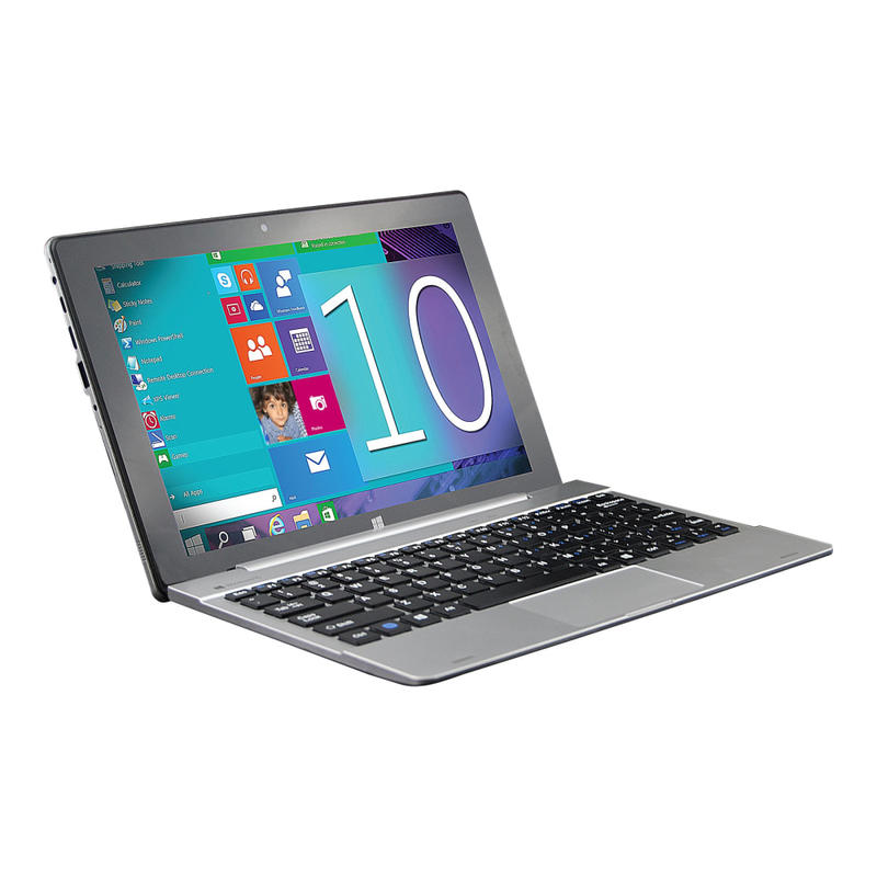 Supersonic SC-1032WKB - Tablet - with detachable keyboard - Intel Atom x5 - Z8350 - Windows 10 - 2 GB RAM - 32 GB SSD - 10.1in IPS touchscreen 1280 x 800 MPN:SC-1032WKB