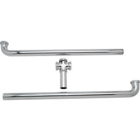 Elkay LK60 Chrome Continuous Waste Drain For 3 Compartment Sink LK60