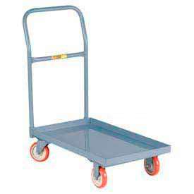 Little Giant® Steel Deck Platform Truck T-710-LU-UPS - 24 x 36 - Lip Edge - Polyurethane T-710-LU-UPS