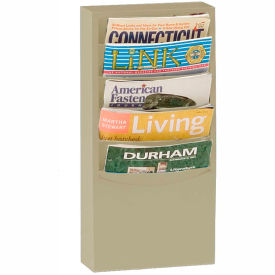 5 Pocket Vertical Literature Rack - Tan 403-75