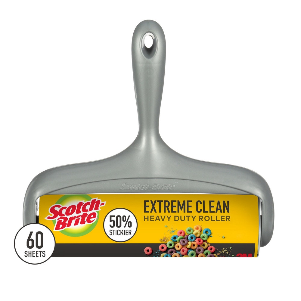 Scotch-Brite Extreme Clean Large Surface Lint Roller 830LSRS-60, 8.0 in x 29.8 ft MPN:7100303443