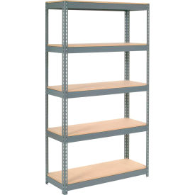 GoVets 5 Shelf Heavy Duty Boltless Shelving Starter 48