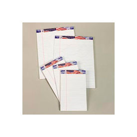 American Pride Writing Pads White 5 x 8 50 Sheets/Pad 12 Pads/Pack 75101