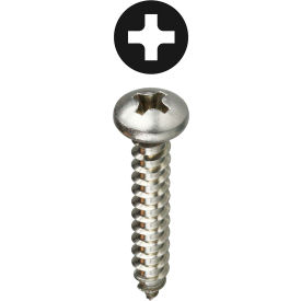 L.H.Dottie® Sheet Metal Screw Phillips Pan Head Stainless Steel #6 x 1