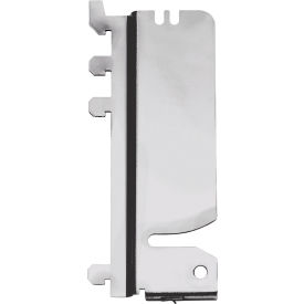 Quantum® Partition Wall Hanging Bracket For Add On Units Adjustable Angle Chrome Pack of 2 WS-HBB-D
