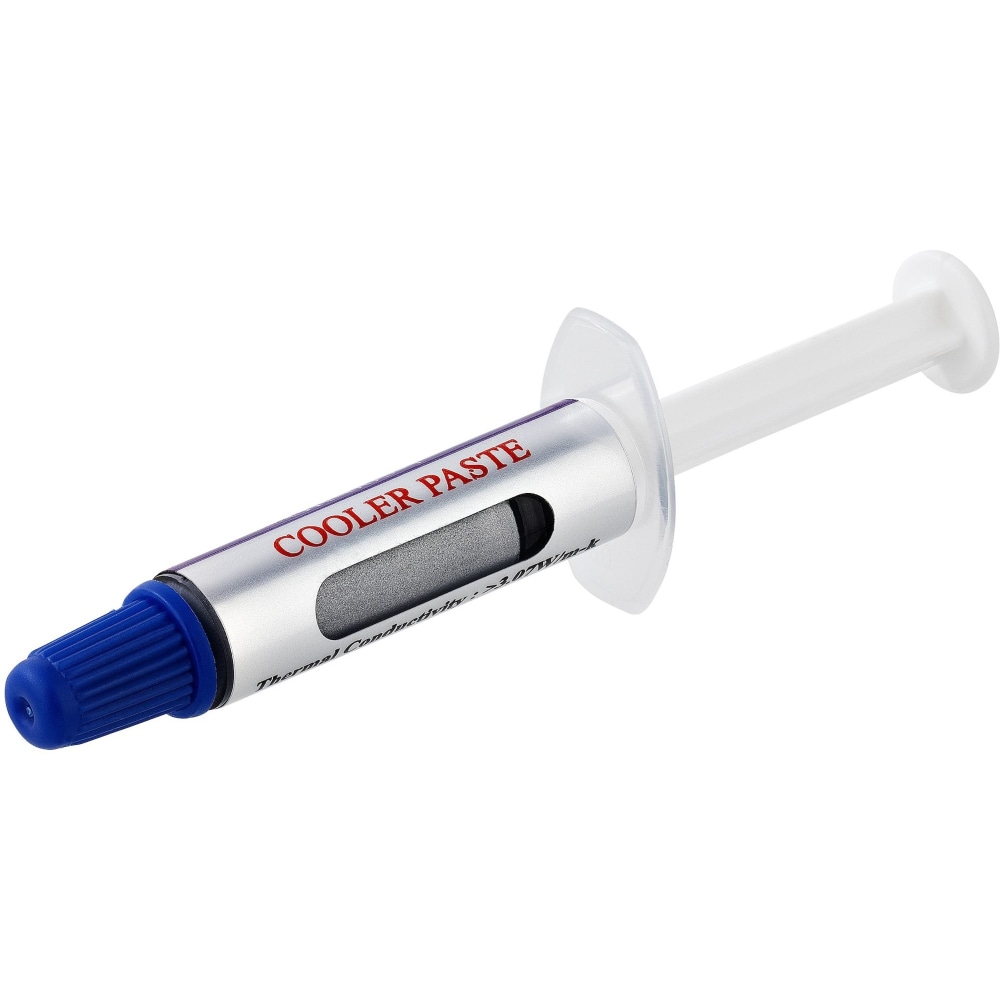 StarTech.com Thermal Paste, High Performance Thermal Paste, Pack of 5 Re-sealable Syringes (1.5g / each), Metal Oxide Heat Sink Compound, CPU Thermal Paste, Thermal Glue, RoHS / CE - GPU Grease (SILV5-THERMAL-PASTE) (Min Order Qty 2) MPN:SILV5-THERMAL-PAS