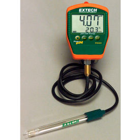 Extech PH220-C Waterproof Palm pH Meter W/Temperature Electrode W/ Cable PH220-C