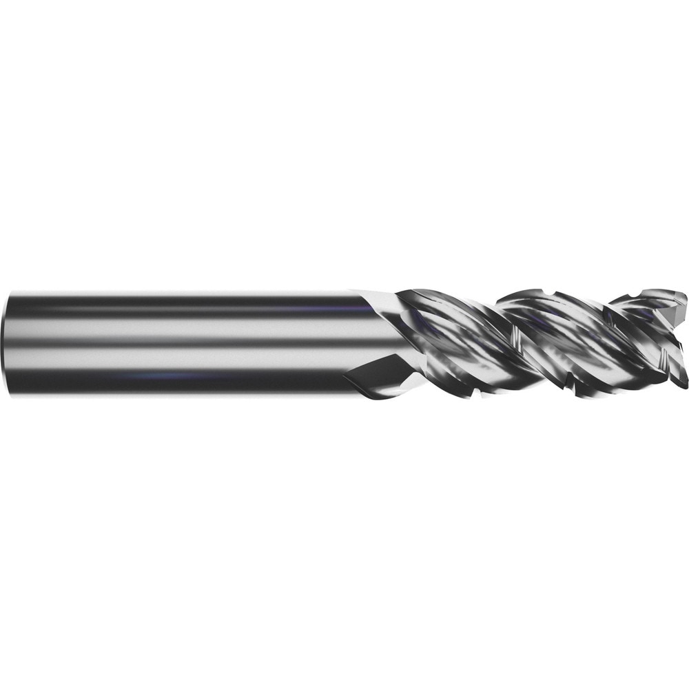 Roughing & Finishing End Mills, Mill Diameter (Fractional Inch): 1/4 , Flute Type: Spiral , Number Of Flutes: 3 , End Mill Material: Solid Carbide  MPN:33452