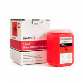 Sharps Assure 1 Quart Sharps Retrieval Program SAQ