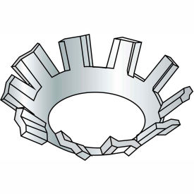 #4 External Tooth Countersunk Lock Washer - Zinc - Pkg of 10000 04WEC