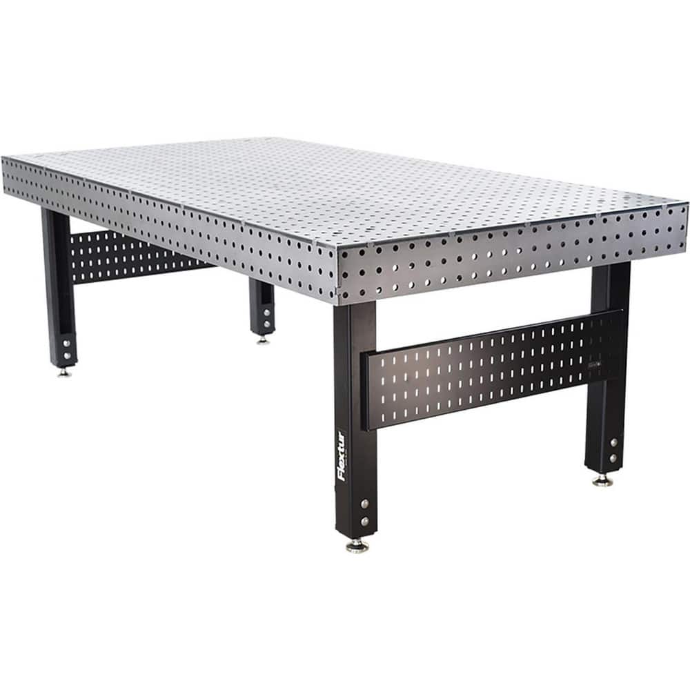 Welding Tables, Overall Width: 96 in , Overall Length: 48 in , Shape: Rectangle , Maximum Load Capacity: 6000.00 , Material: Steel  MPN:78909530