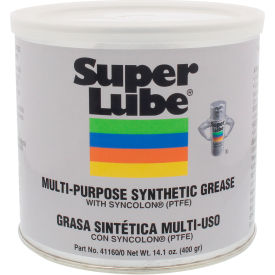 Super Lube 14.1 oz Multi-Purpose Synthetic Grease NLGI 0 with Syncolon PTFE Canister - Pkg Qty 12 41160/0