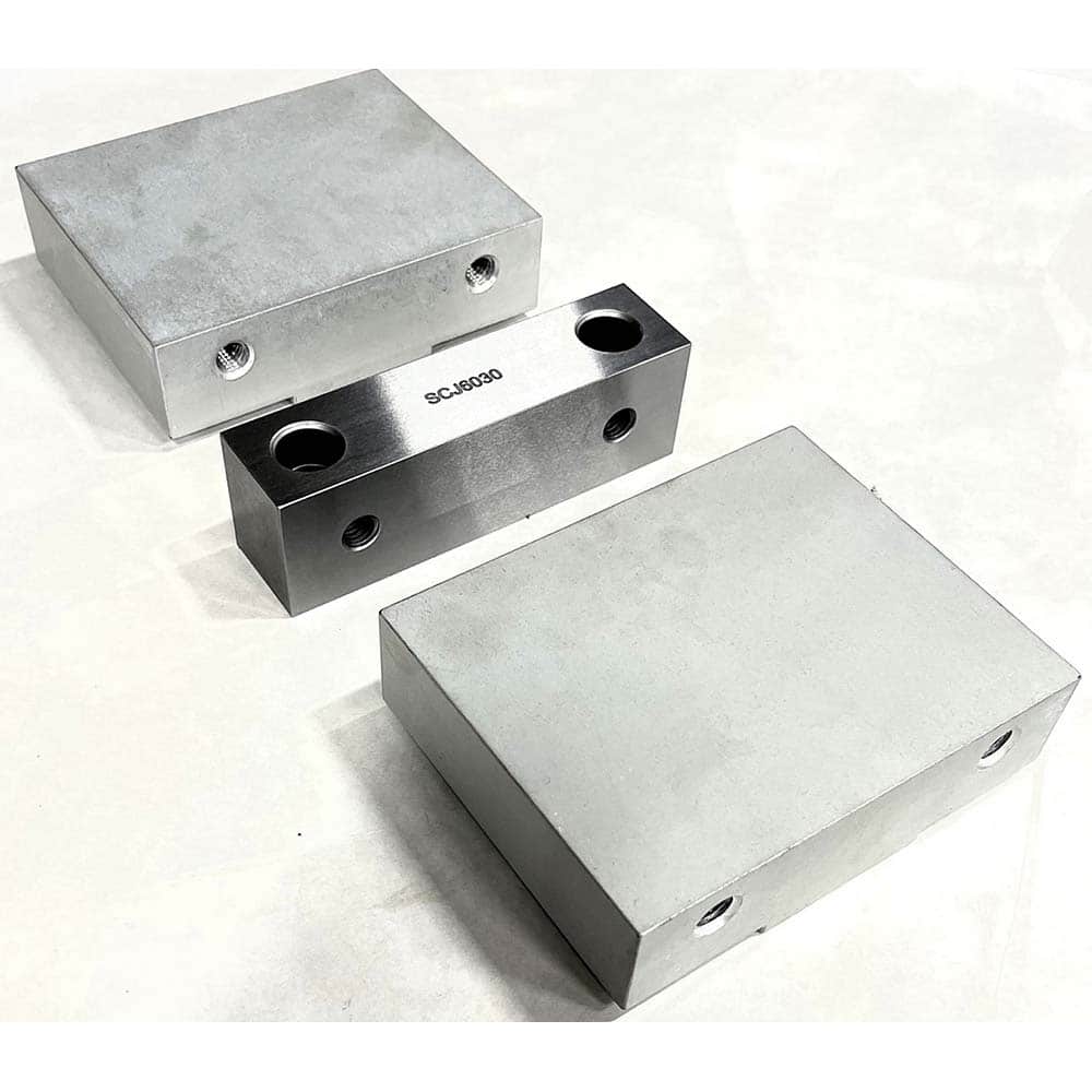 Vise Jaw Sets, Jaw Width (mm): 152.4, Jaw Width (Inch): 6, Set Type: Component Kit, Material: Steel, Vise Compatibility: 6