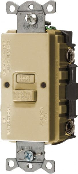 1 Phase, 5-20R NEMA, 125 VAC, 20 Amp, GFCI Receptacle MPN:GFBFST20I