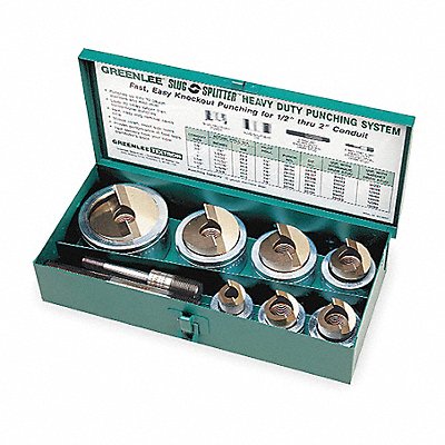 Hydraulic Punch Driver Set 10 ga. SS MPN:7307