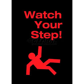 NoTrax® Watch Your Step Safety Message Mat 3/8