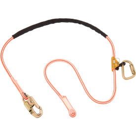 3M™ DBI-SALA® 1234070 Adjustable Rope Lanyard 4'-8'L 310 Cap Lbs 1234070