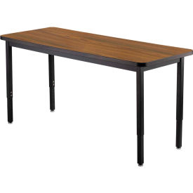 Interion® Utility Table - 48 x 24 - Walnut 746WN695